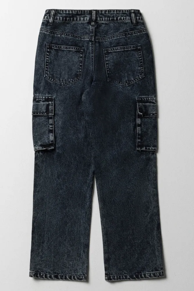 Cargo slouchy denim sold by Ackermas product image thumbnail 4