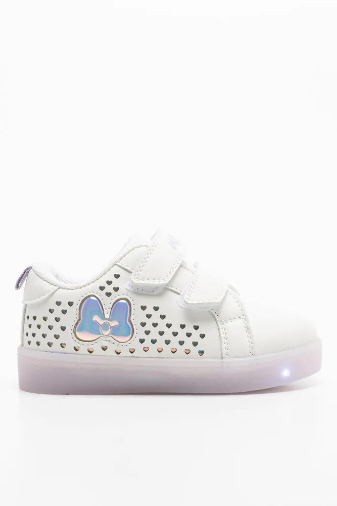 Minnie Mouse Light Up Sneaker White sold by Ackermas product image thumbnail 2