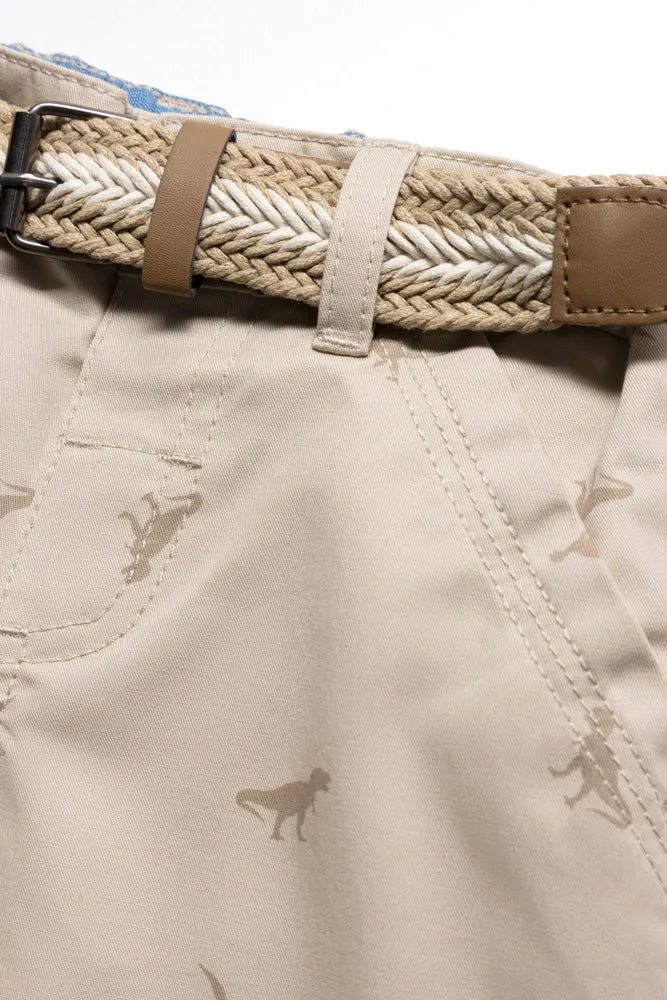 Chino Shorts With Belt sold by Ackermas product image thumbnail 2