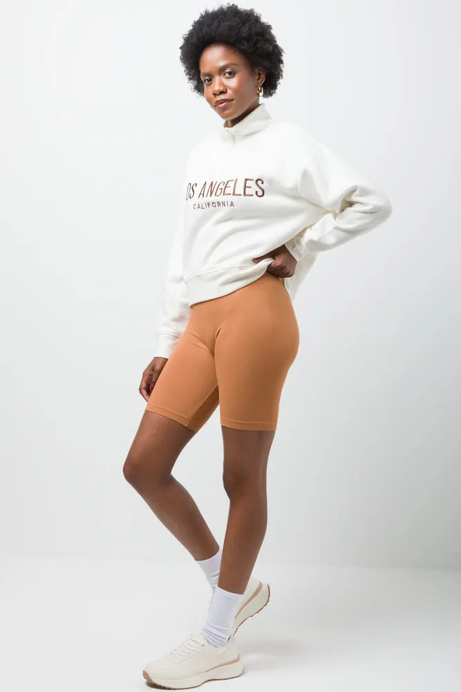 Seamless Cycle Shorts Natural sold by Ackermas product image thumbnail 3