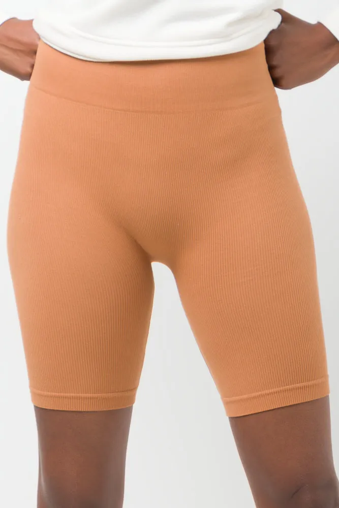 Seamless Cycle Shorts Natural sold by Ackermas product image thumbnail 2