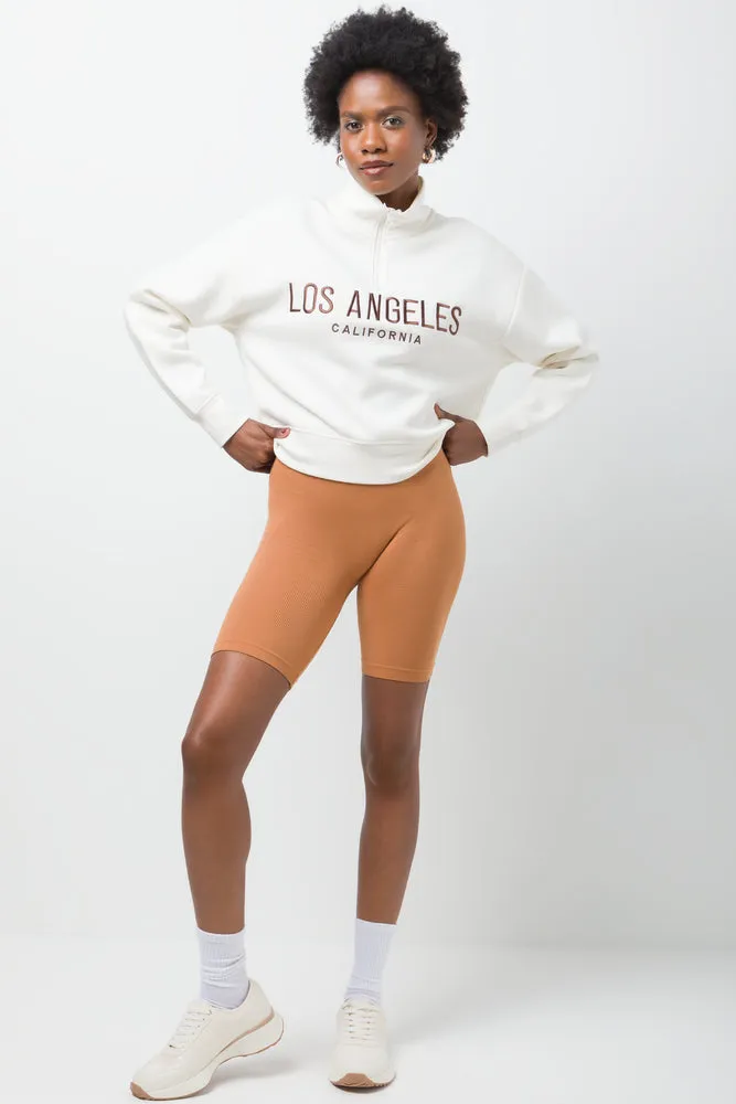 Seamless Cycle Shorts Natural sold by Ackermas