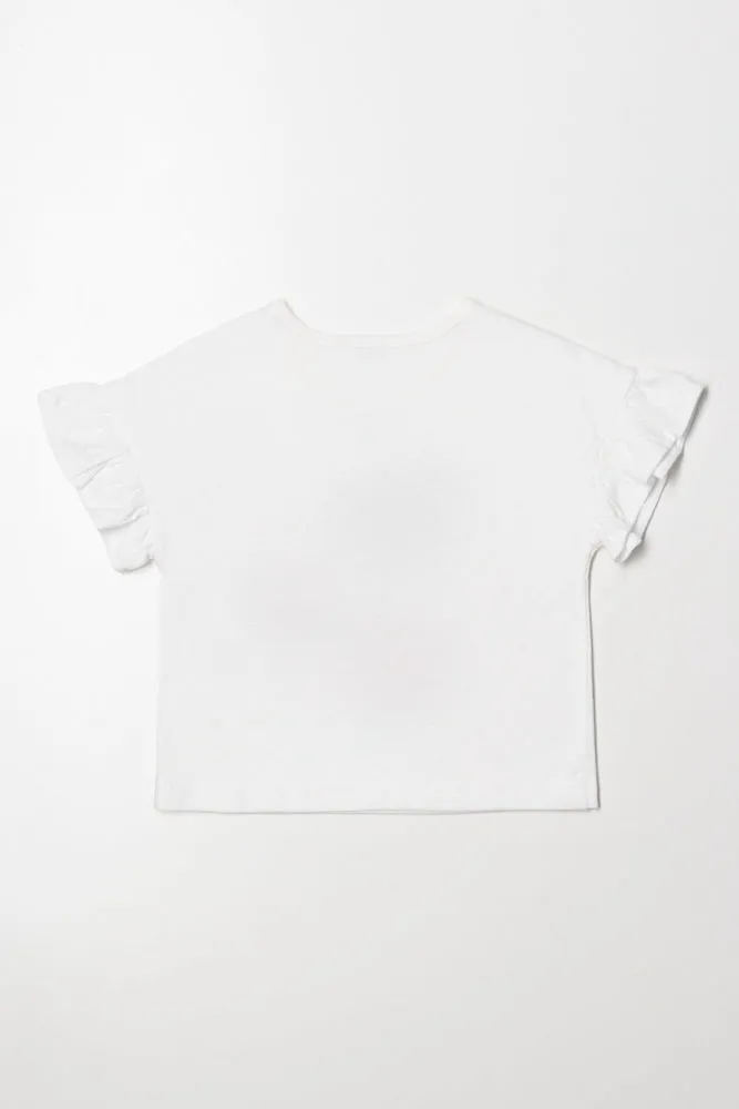 T-Shirt White sold by Ackermas product image thumbnail 3