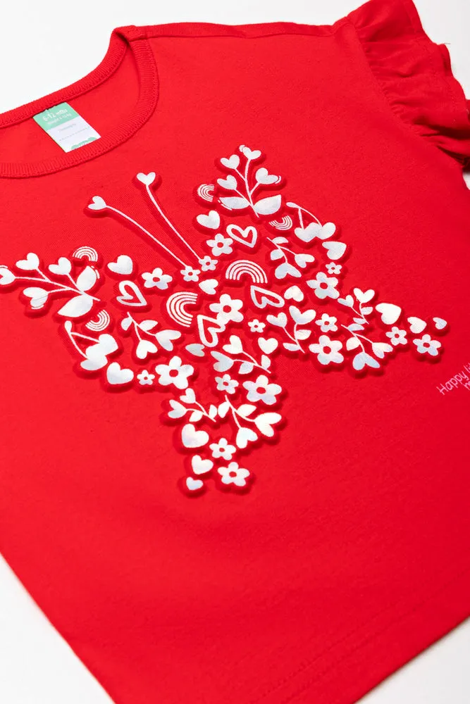 T-Shirt Red sold by Ackermas product image thumbnail 2