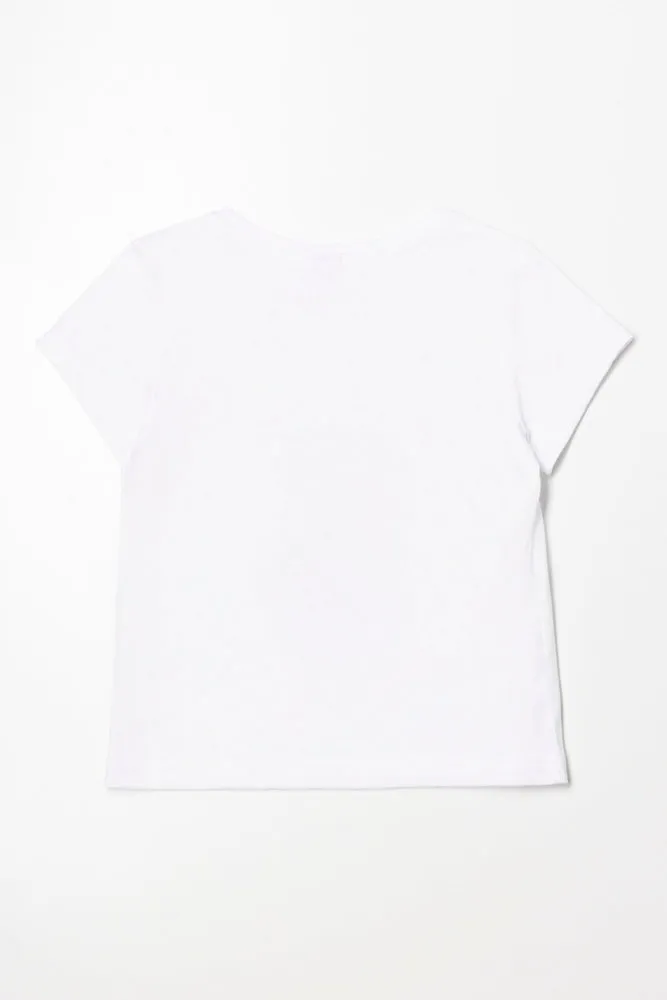 Dog Short Sleeve T-Shirt White sold by Ackermas product image thumbnail 3
