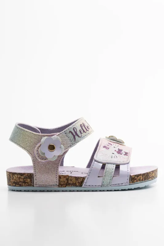 Hello Kitty Double Strap Sandal Lilac sold by Ackermas