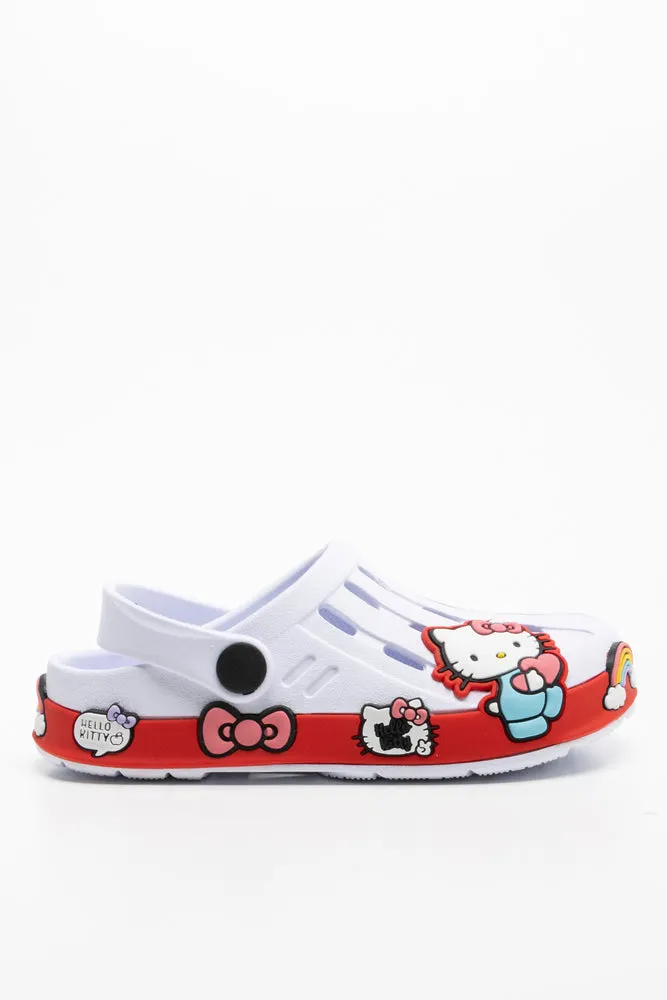 Hello Kitty Clog White sold by Ackermas product image thumbnail 2