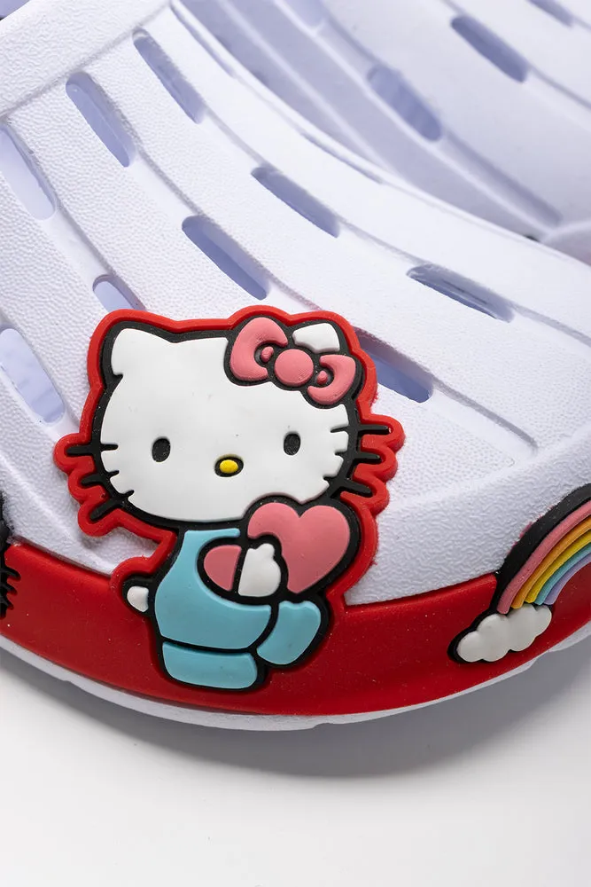 Hello Kitty Clog White sold by Ackermas product image thumbnail 3