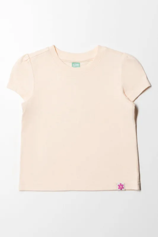 Short Sleeve T-Shirt Peach sold by Ackermas
