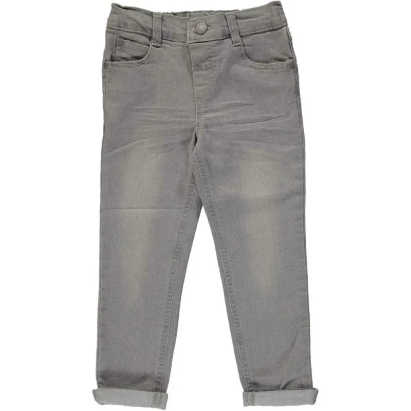Skinny Denim Jeans Light Grey sold by Ackermas