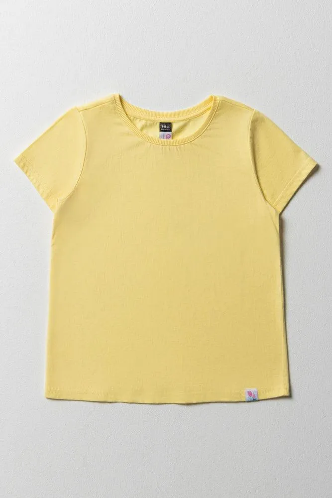 Short Sleeve T-Shirt Yellow sold by Ackermas