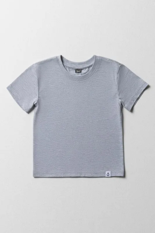 Short Sleeve T-Shirt Grey sold by Ackermas