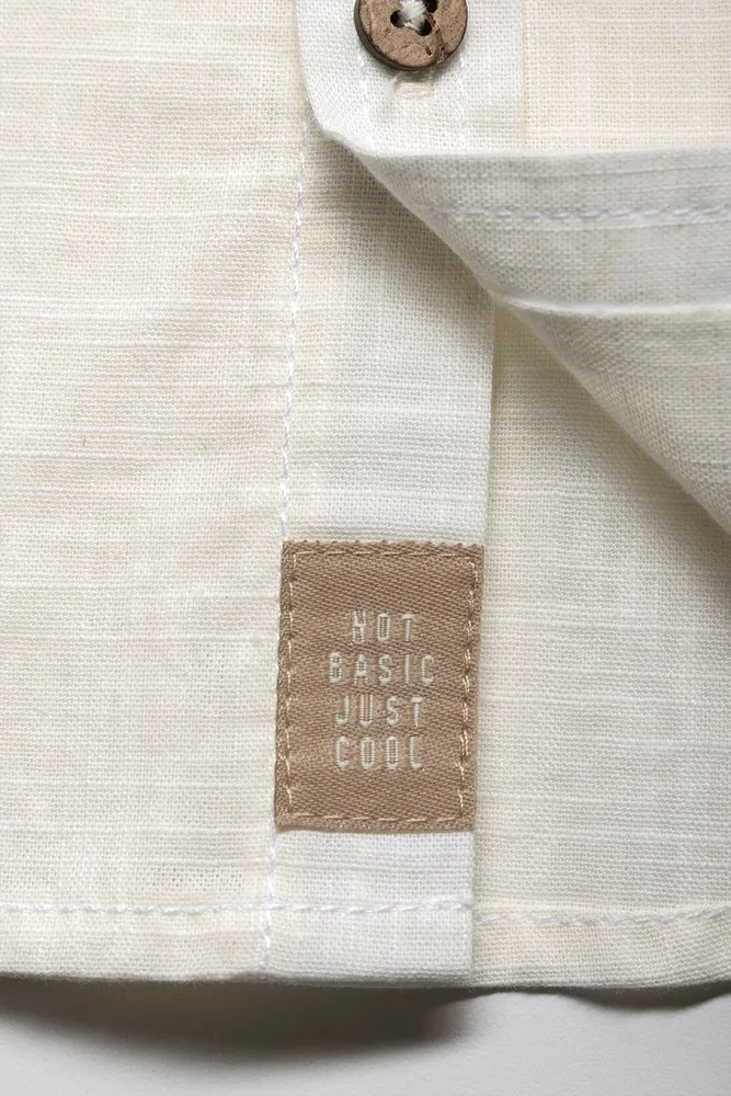 Short Sleeve Shirt White sold by Ackermas product image thumbnail 3