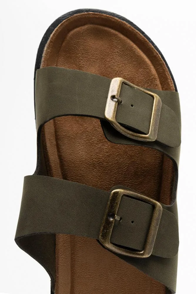 Double Strap Sandal Green sold by Ackermas product image thumbnail 5