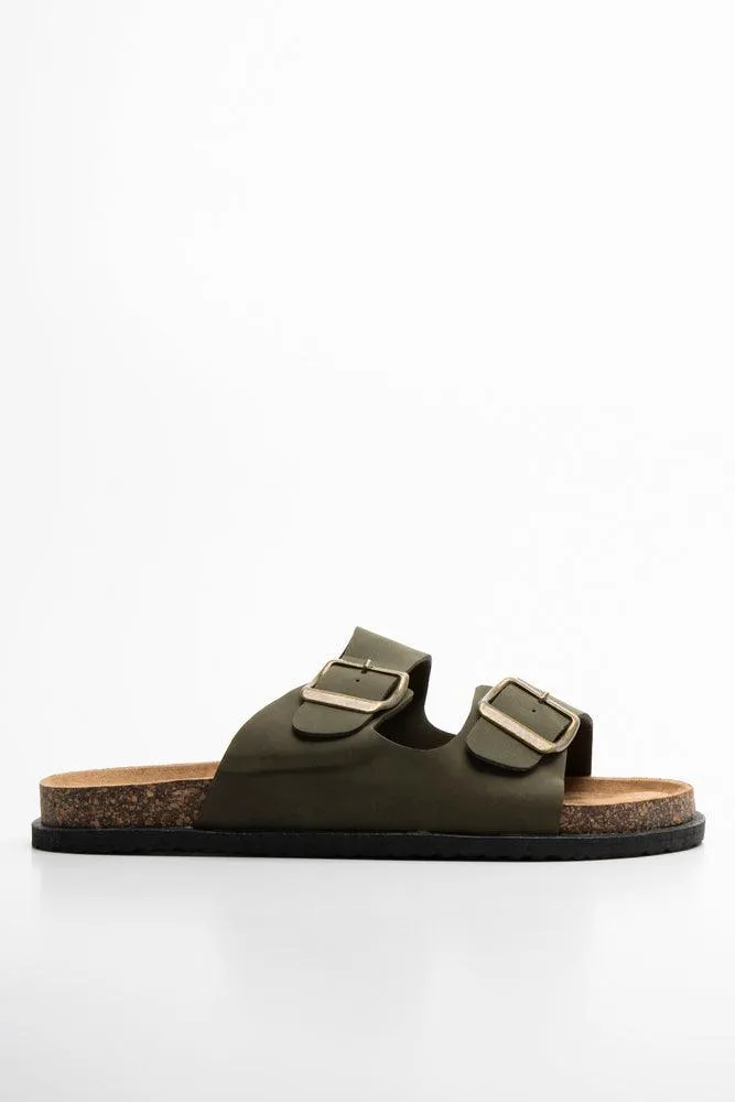 Double Strap Sandal Green sold by Ackermas product image thumbnail 2