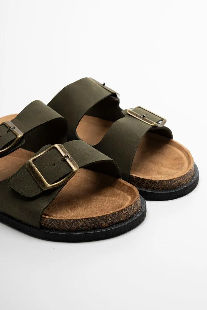 Double Strap Sandal Green sold by Ackermas product image thumbnail 3