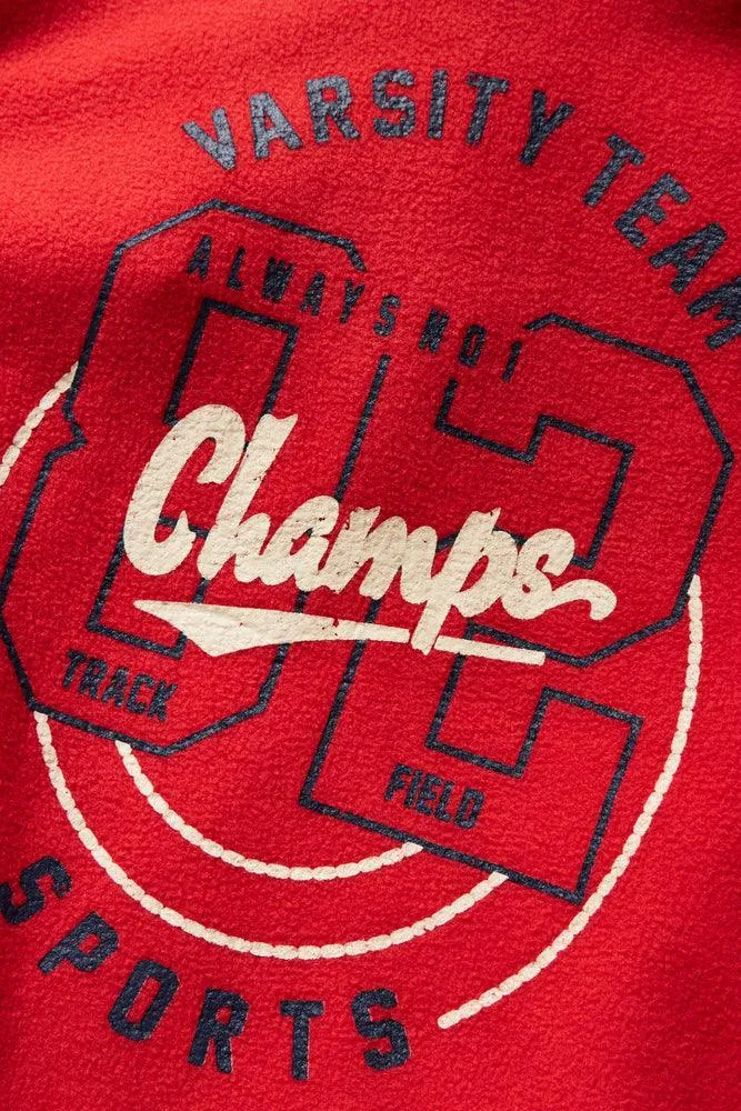 Varsity Team Hoodie Red sold by Ackermas product image thumbnail 2