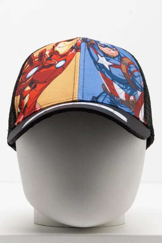 Avengers Peak Cap Black sold by Ackermas