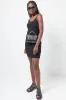 Strappy Bodycon Dress Black sold by Ackermas