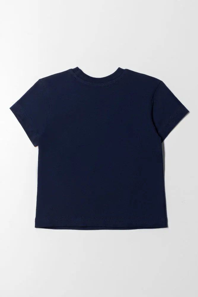 Mickey Mouse T-Shirt Navy sold by Ackermas product image thumbnail 3