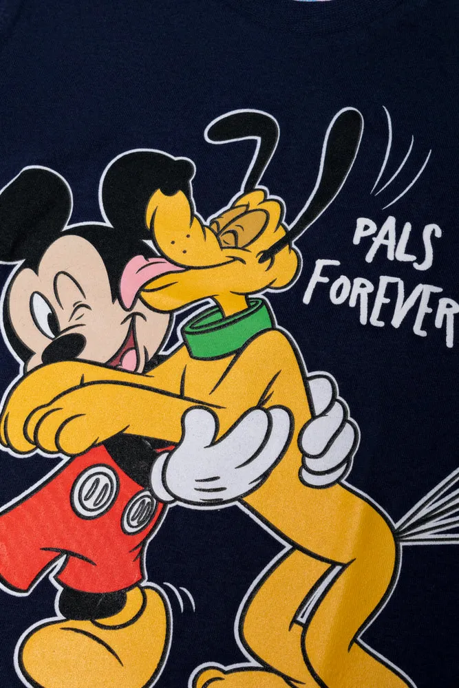 Mickey Mouse T-Shirt Navy sold by Ackermas product image thumbnail 2