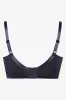 Plus Size 2 Pack Lace Trim Non Padded Wire Free Bras Black And Light Pink sold by Ackermas