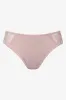 2 Pack Lace Trim Bikinis Black And Light Pink sold by Ackermas