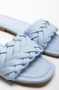 Braided Sandal Blue sold by Ackermas