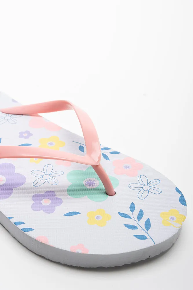Flower Flip Flop Pink sold by Ackermas product image thumbnail 3