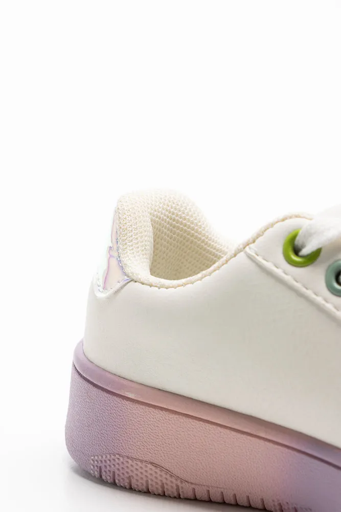 Beaded Lace Sneaker White sold by Ackermas product image thumbnail 4