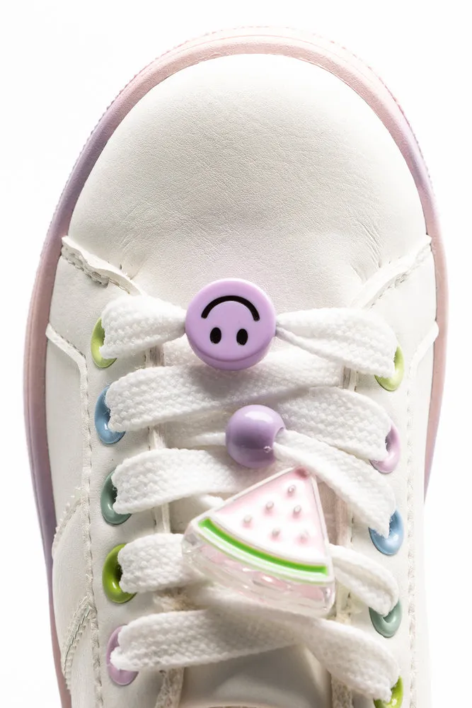 Beaded Lace Sneaker White sold by Ackermas product image thumbnail 5