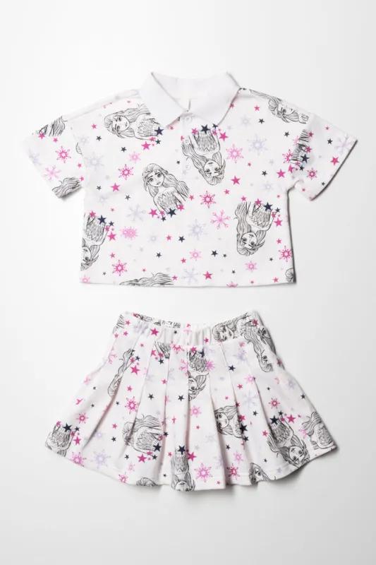 Frozen Skirt Set Light Pink sold by Ackermas