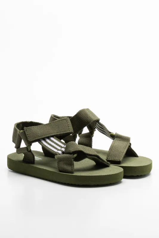 Web Tape Sport Sandal Green sold by Ackermas