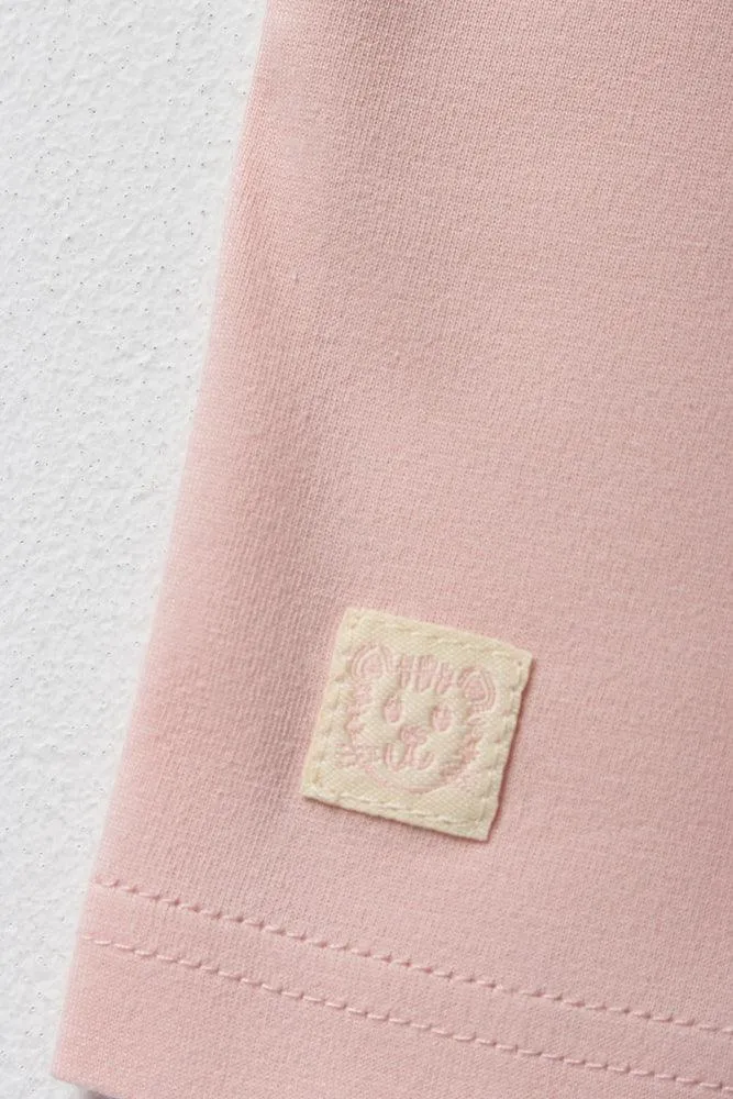 Crew neck t-shirt pink sold by Ackermas product image thumbnail 3