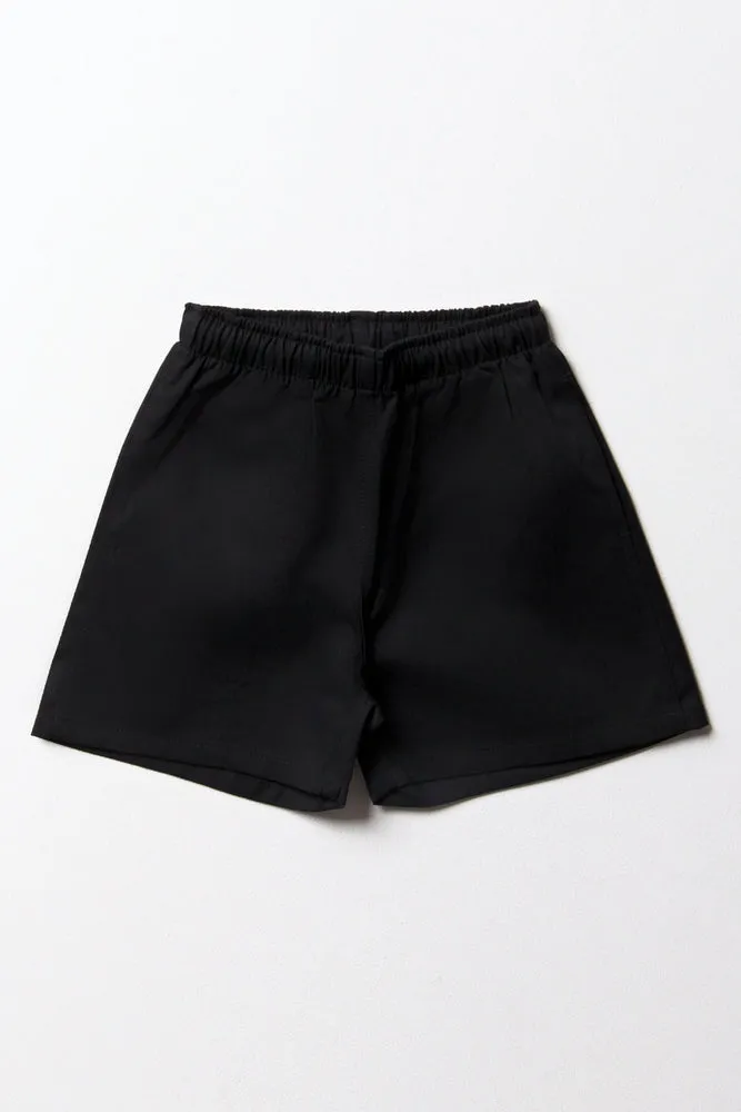 Unisex Sports Shorts Secondary Black sold by Ackermas