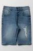 Denim Shorts Rip And Repair Light Blue sold by Ackermas