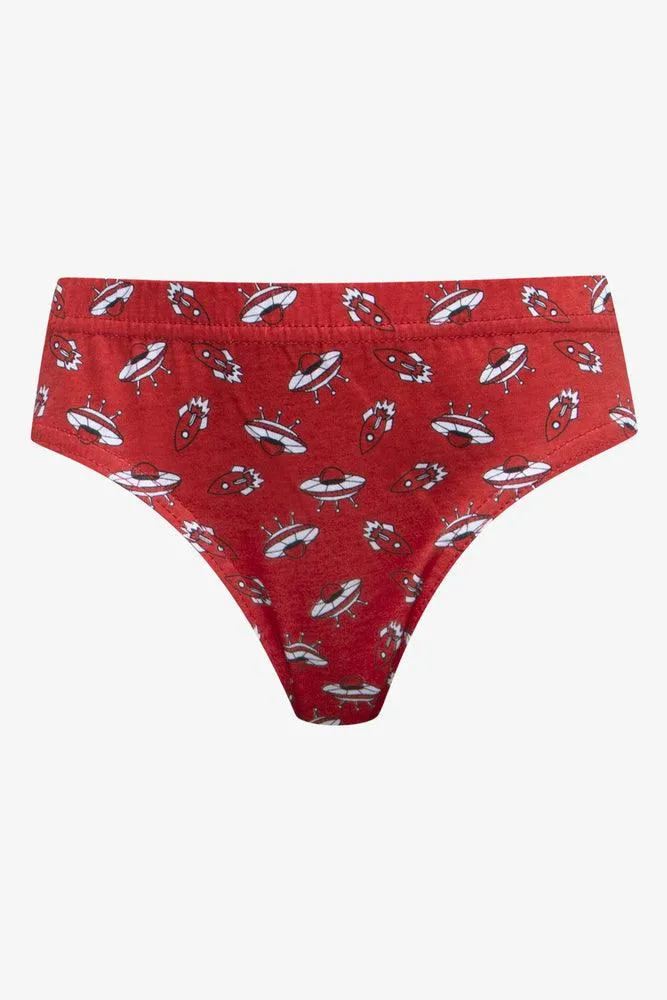 5 Pack Space Briefs Grey, Red & Black sold by Ackermas product image thumbnail 5