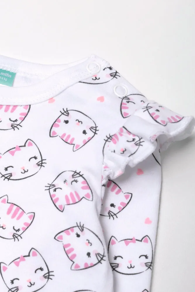 Fleece Cat Dungaree Pink sold by Ackermas product image thumbnail 4