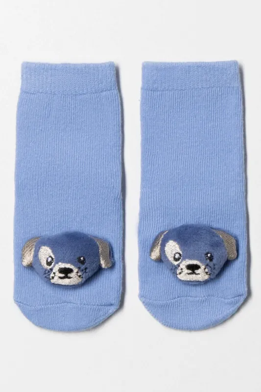 Puppy Socks Blue sold by Ackermas