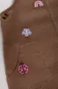 Corduroy Pinafore Set With Tights Brown sold by Ackermas