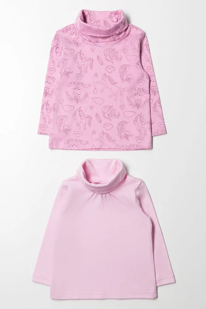 2 Pack Poloneck Pink sold by Ackermas