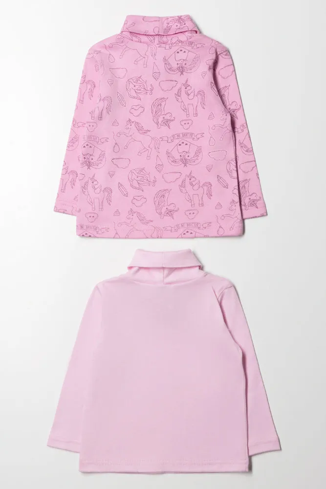 2 Pack Poloneck Pink sold by Ackermas product image thumbnail 3