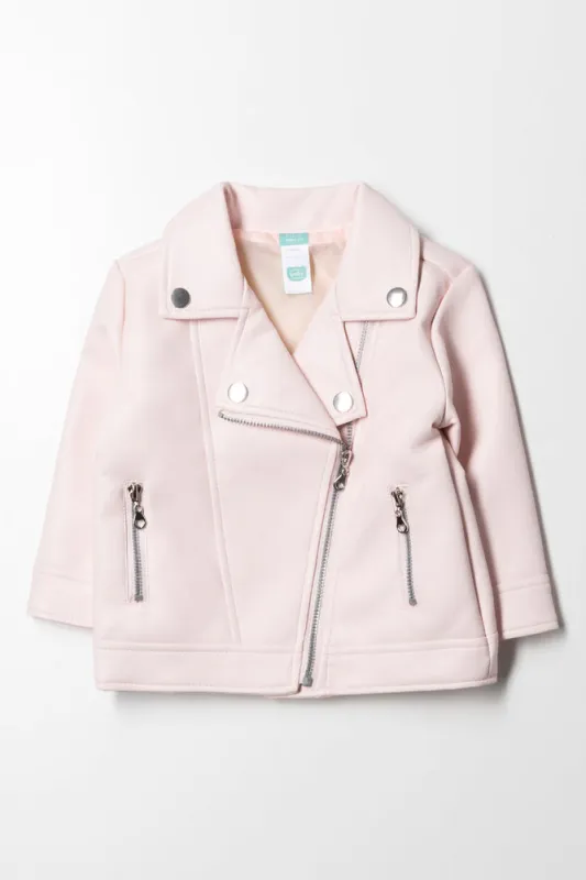 Biker Jacket Pink sold by Ackermas