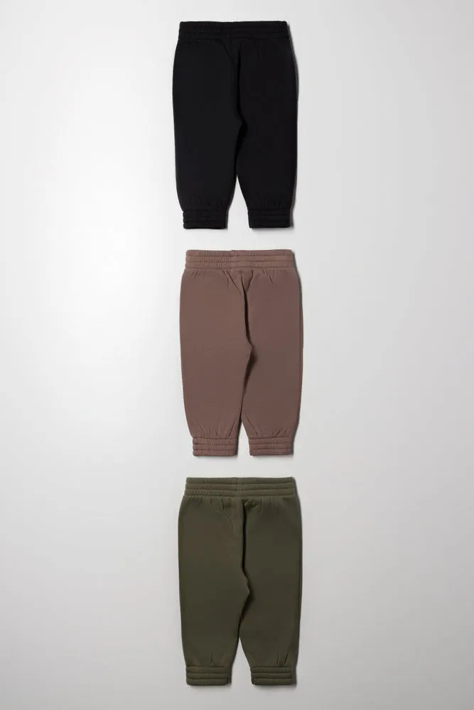 3 Pack Track Pants Green, Natural And Black sold by Ackermas product image thumbnail 3