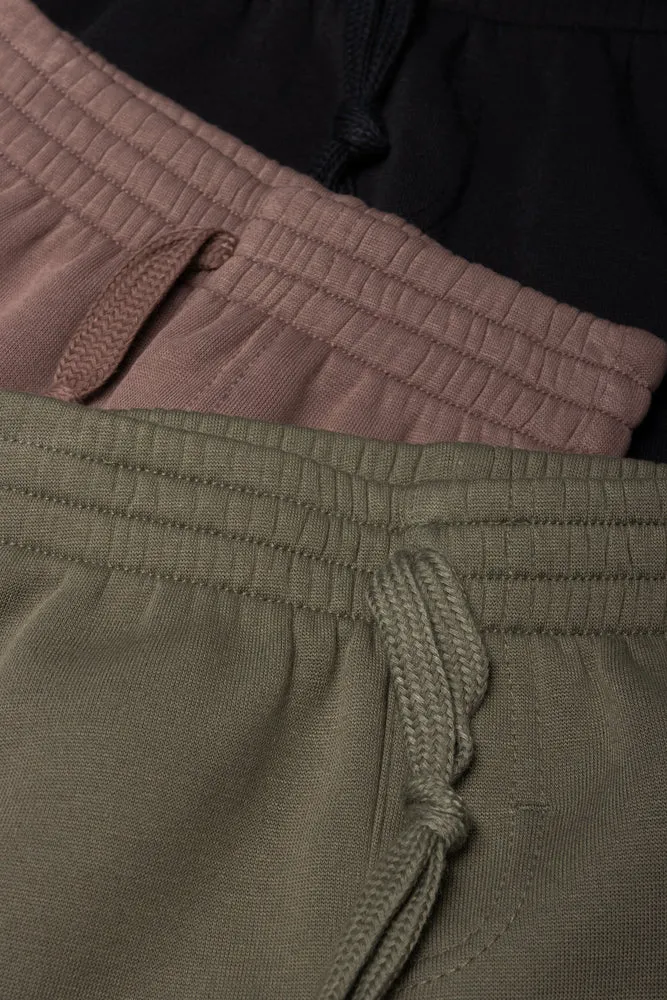 3 Pack Track Pants Green, Natural And Black sold by Ackermas product image thumbnail 2