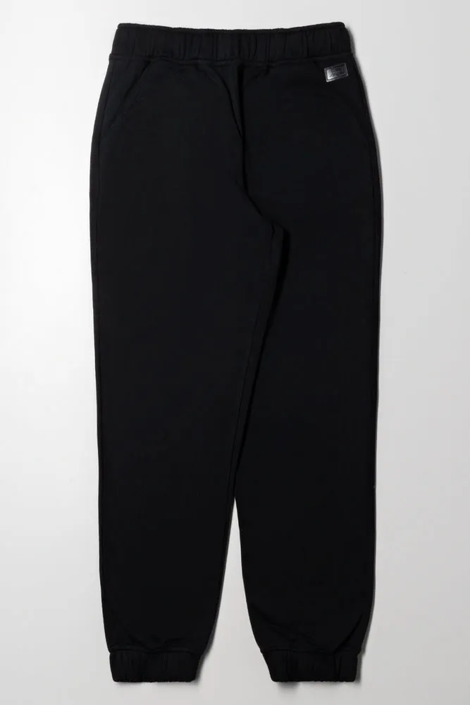 Pull On Track Pants Black sold by Ackermas