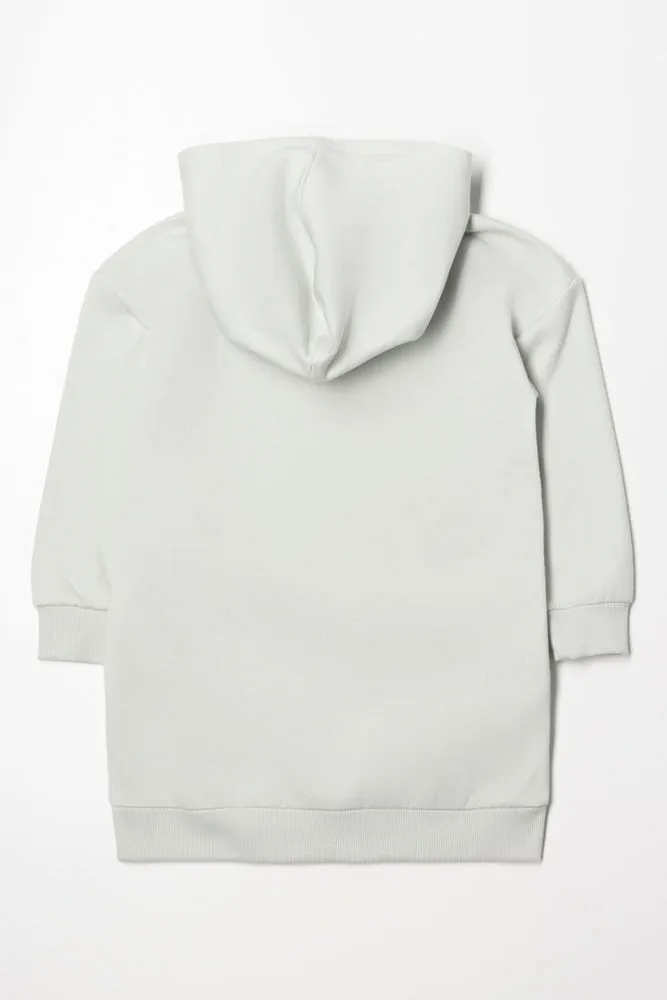 Hooded Sweat Dress Sage sold by Ackermas product image thumbnail 3