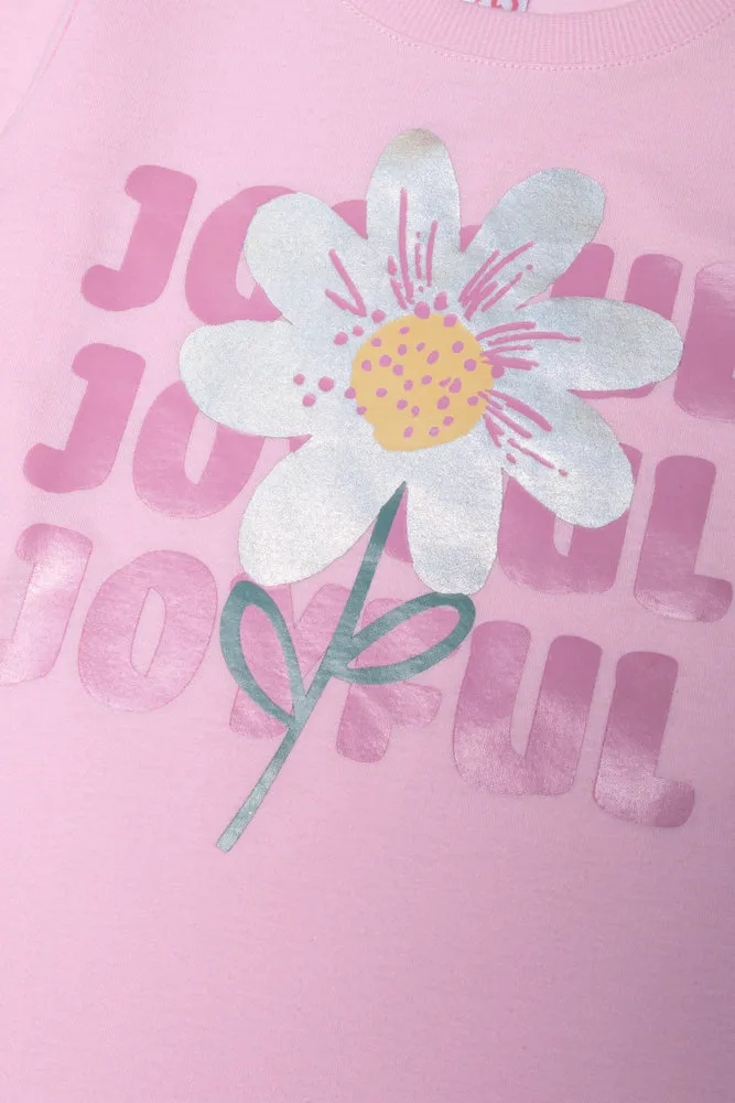 2 Pack Long Sleeve T-Shirt Pink & Navy sold by Ackermas product image thumbnail 3