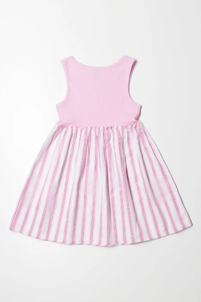 Sleeveless Dress Pink sold by Ackermas product image thumbnail 3