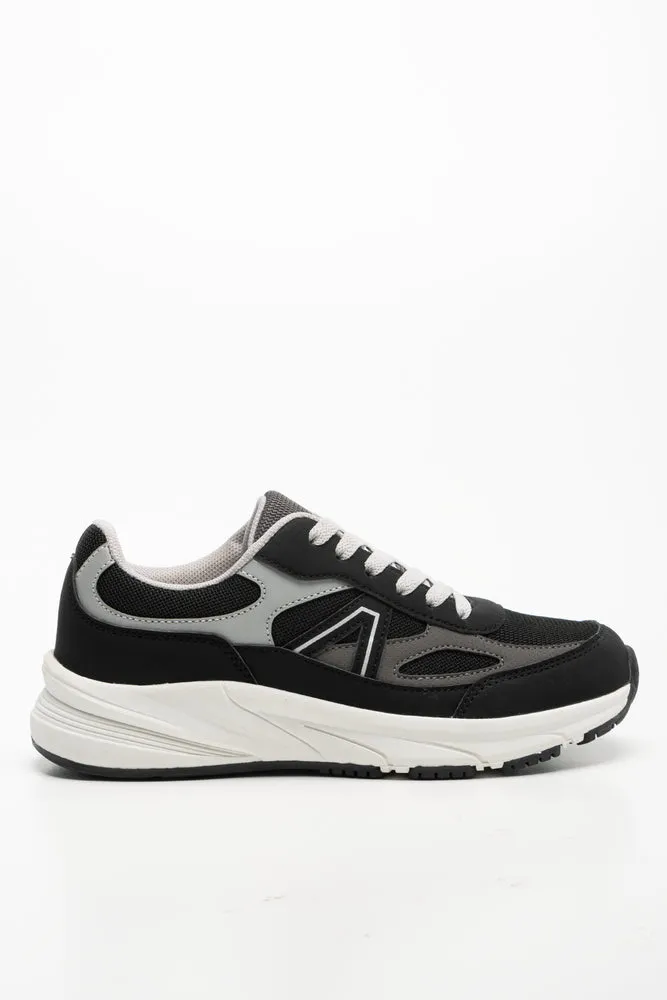 Retro Trainer Black sold by Ackermas product image thumbnail 2